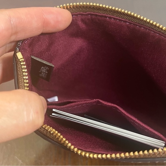 COACH X KAFFE FASSETTE corner zip floral wristlet. Rare limited edition nwt - Picture 7 of 11